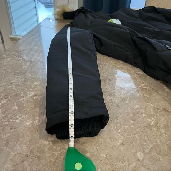 Sam Edelman black hooded jacket size medium - Picture 9 of 11